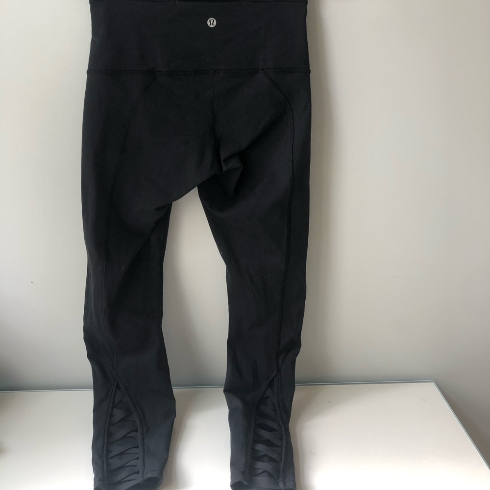 Lululemon Black Leggings Size 6
